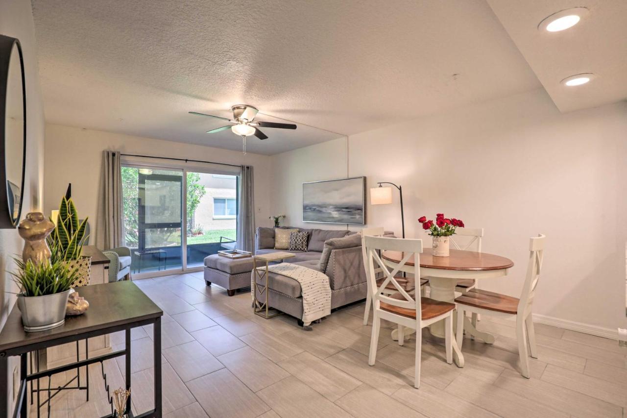 St Augustine Getaway With Porch 1 Block To Beach! Сент-Огастин Экстерьер фото